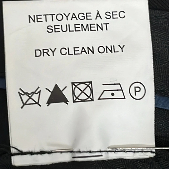 Soul of London Flat Front Unhemmed Dress Pants in Black - NWOT - Size 27R - Picture 5 of 5